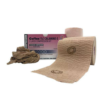 Bandage CoFlex Compression Calamine 3" Cohesive Beige 8Bx/Ca - Surgical Supplies NY